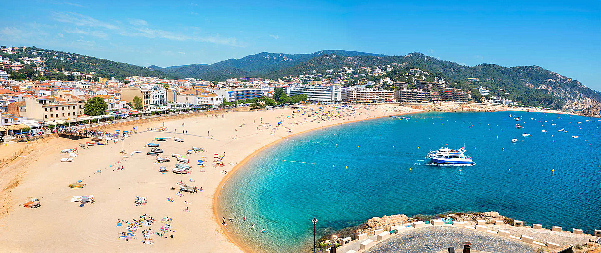 Atpūta pie jūras Costa Brava piekrastē
